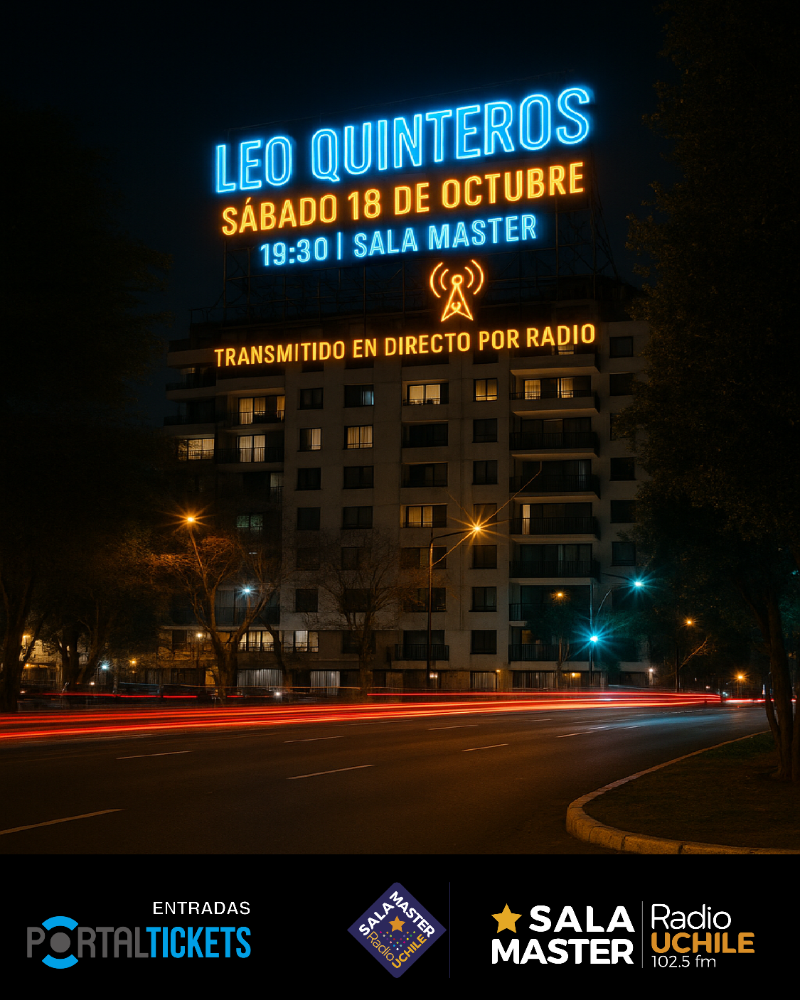 Leo Quinteros presentará nueva música en concierto íntimo